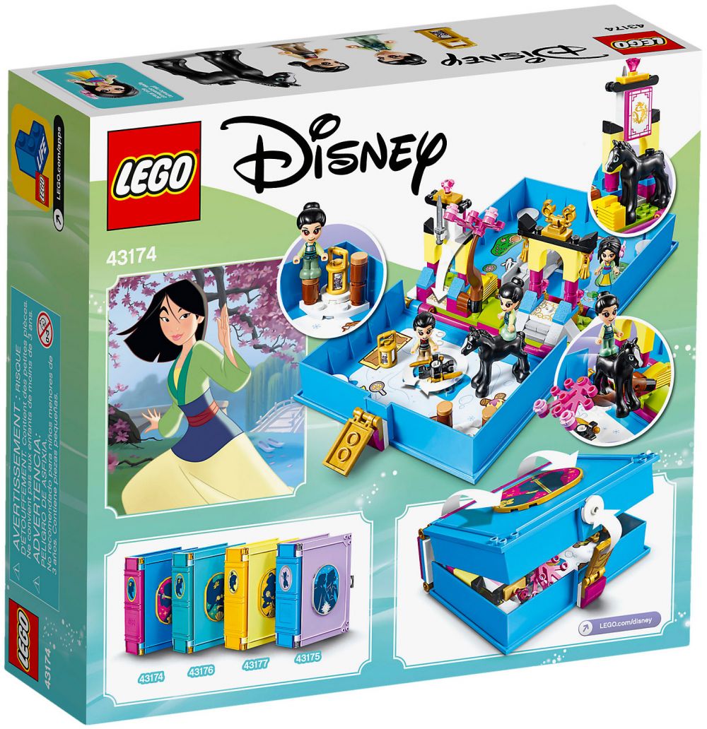 LEGO Princesses Disney 43177- Les Aventures de belle dans un livre de  contes pas cher 