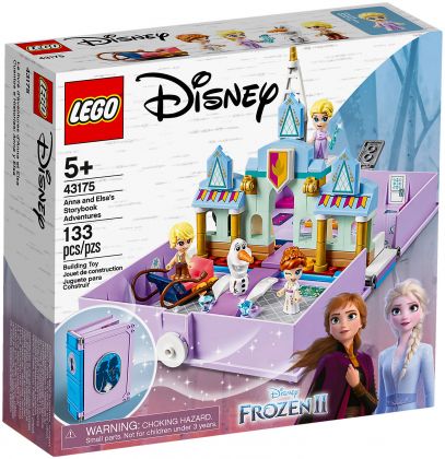 LEGO Disney 43175 Les aventures d'Anna et Elsa dans un livre de contes