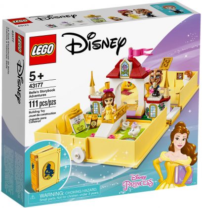 LEGO Disney 43177 Les aventures de Belle dans un livre de contes