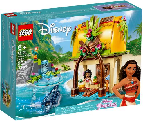 LEGO Disney 43183 La maison sur l'île de Vaiana