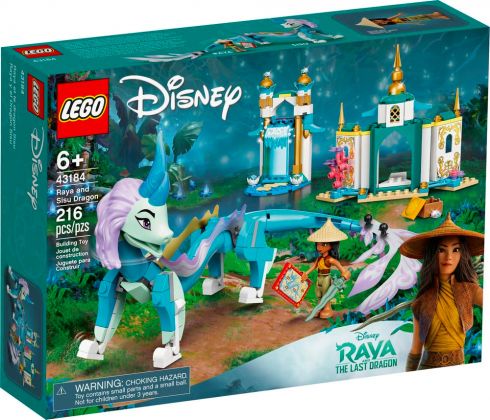 LEGO Disney 43184 Raya et le dragon Sisu