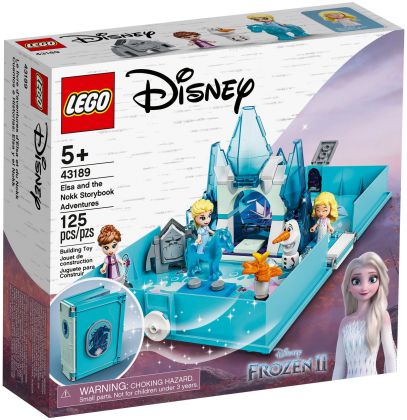 LEGO Disney 43189 Les aventures d’Elsa et Nokk dans un livre de contes