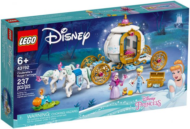LEGO Disney 43192 Le carrosse royal de Cendrillon