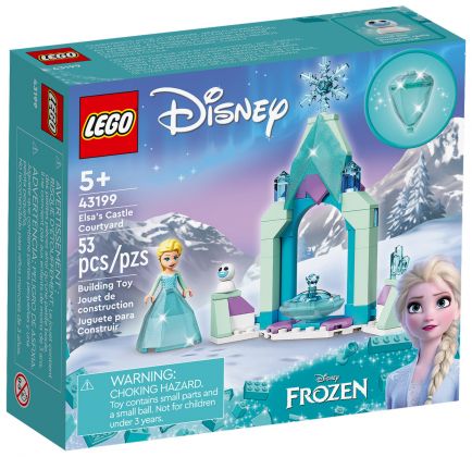 LEGO Disney 43199 La cour du château d'Elsa