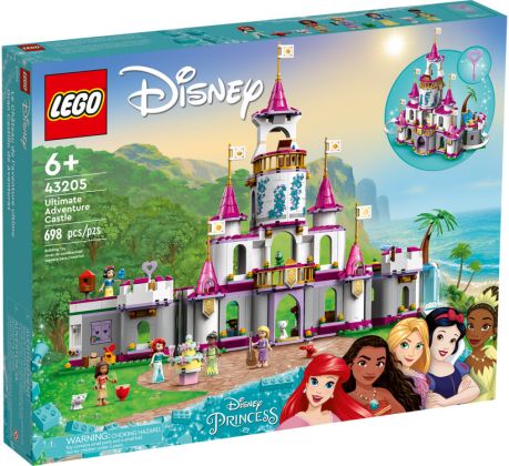 LEGO Disney 43205 Aventures épiques dans le château