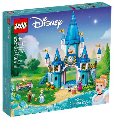 LEGO Disney 43206 Le château de Cendrillon et du Prince charmant