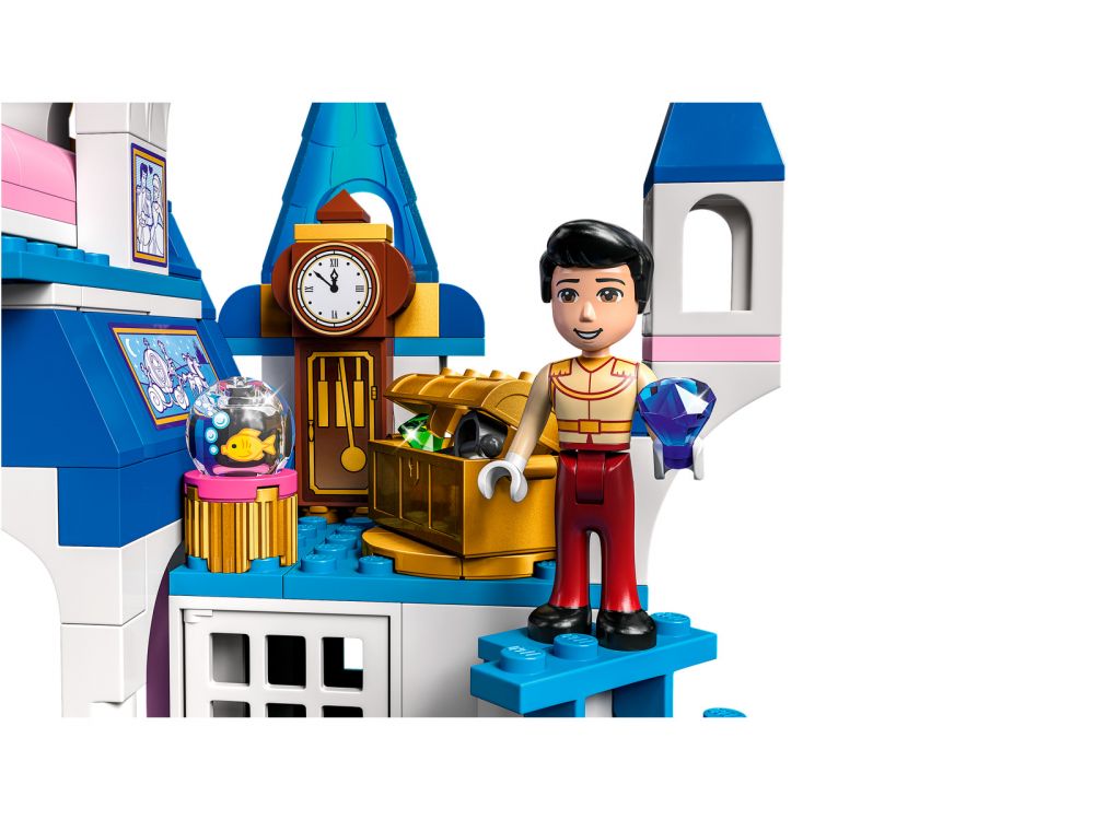 LEGO Disney Princess - Le Château de Cendrillon et du Prince Charmant -  Jouet dès 5 Ans - 365 Pièces - Cdiscount Jeux - Jouets