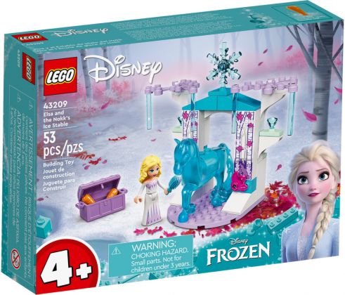 LEGO Disney 43209 Elsa et l’écurie de glace du Nokk