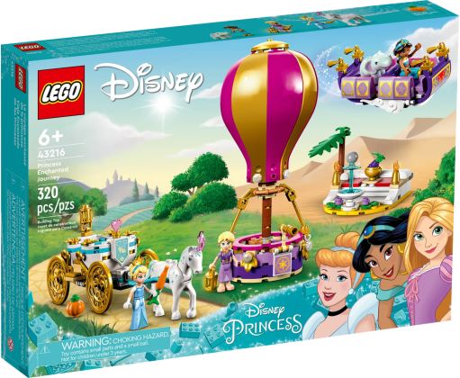 LEGO Disney 43216 Le voyage enchanté des princesses