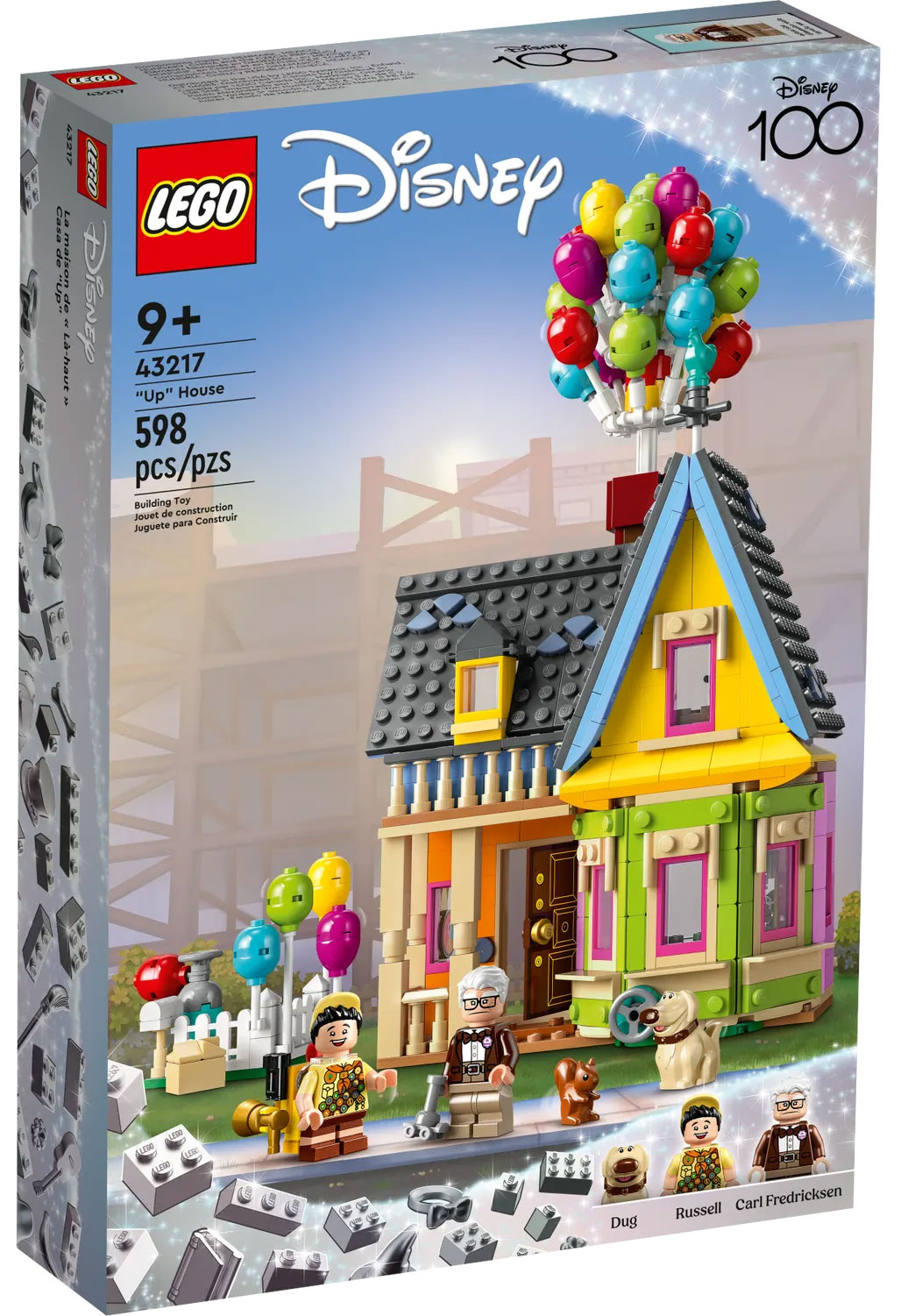 Bibliografi Kvarter Kurve LEGO Disney 43217 pas cher, La maison de "Là-haut"