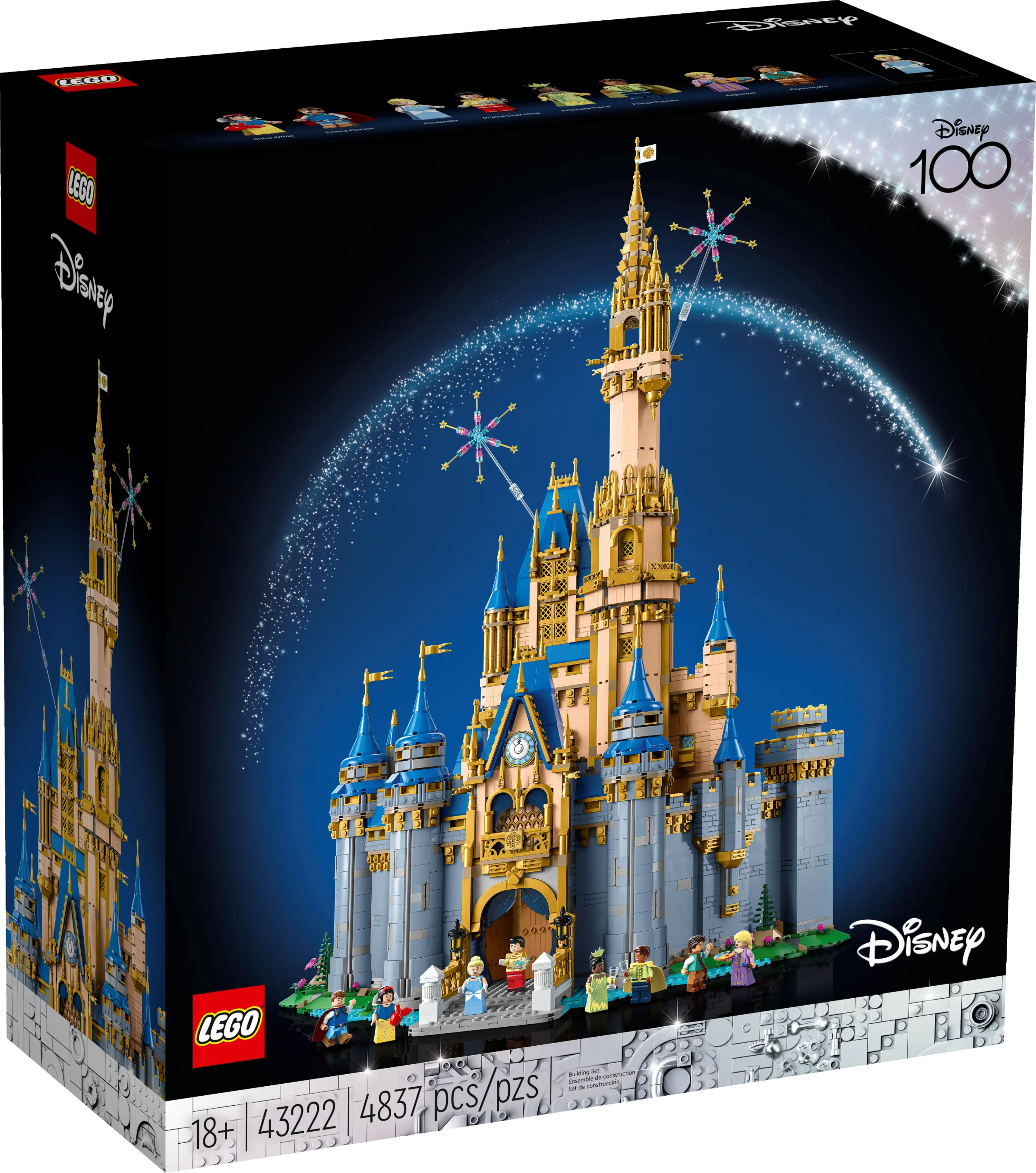 LEGO Disney 43222 pas cher, Le château Disney