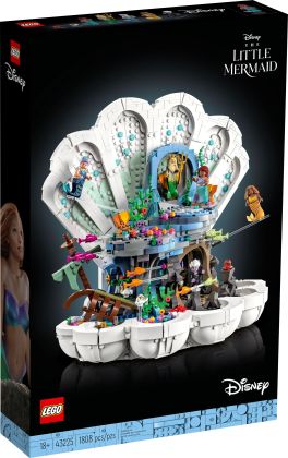 LEGO Disney 43225 Le coquillage royal de La Petite Sirène