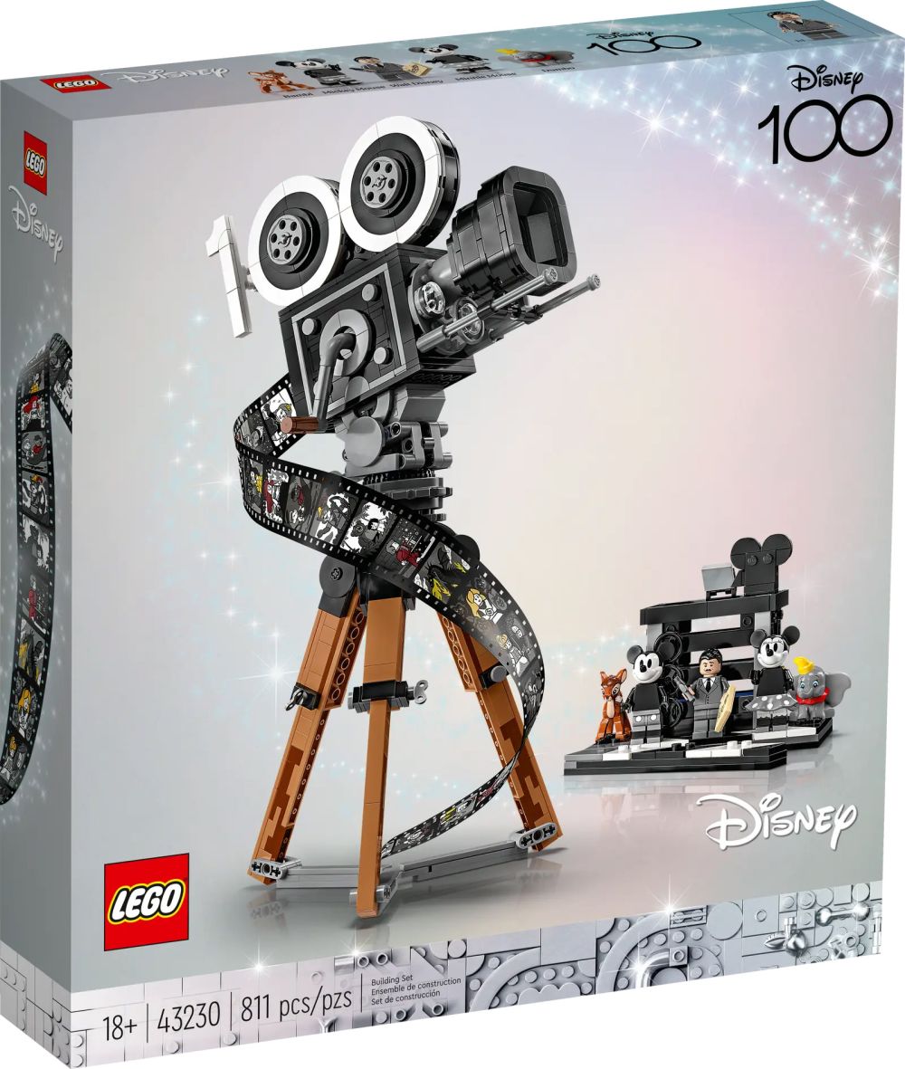 LEGO Disney 43230 pas cher, La caméra Hommage à Walt Disney