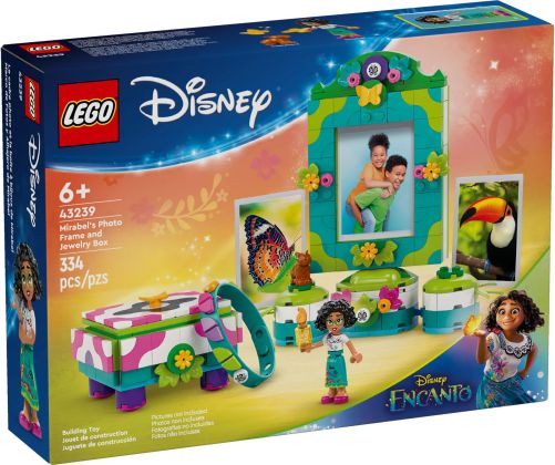 LEGO Disney 43239 Le cadre photo et la boîte à bijoux de Mirabel