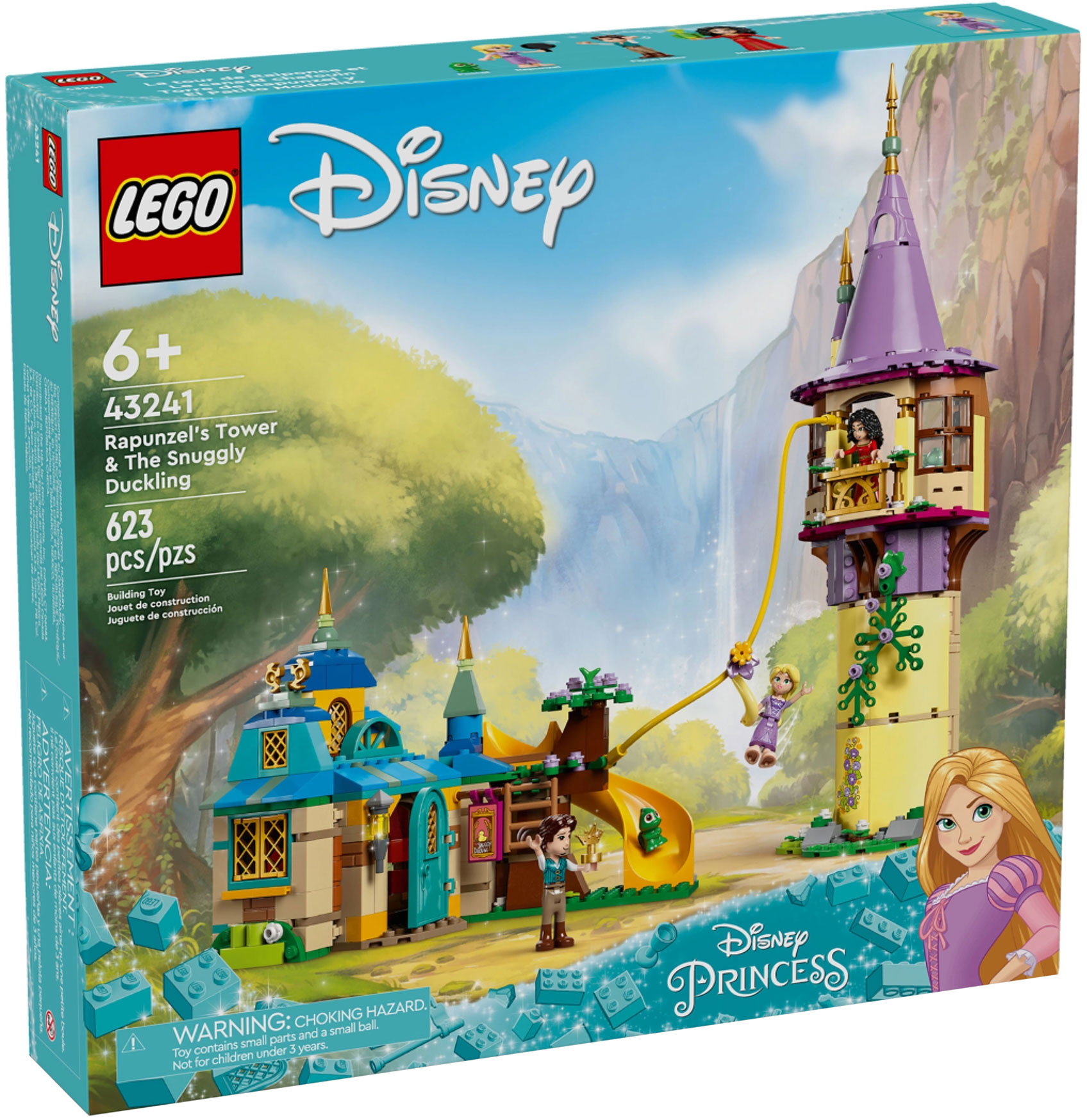 LEGO Disney 43241 pas cher, La tour de Raiponce et la Taverne du Canard  Boiteux