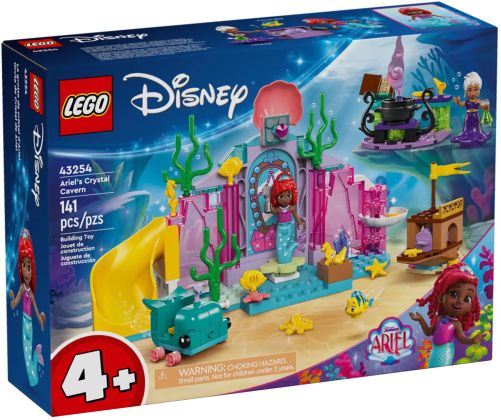 LEGO Disney 43254 La grotte de cristal d’Ariel