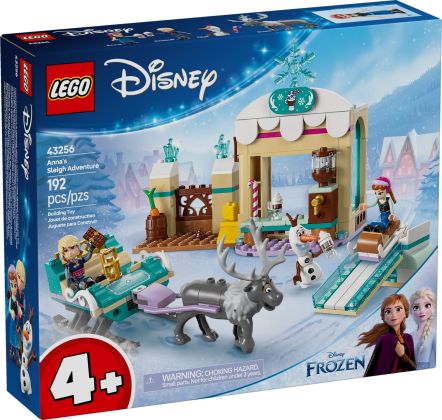 LEGO Disney 43256 L’aventure en traîneau d’Anna