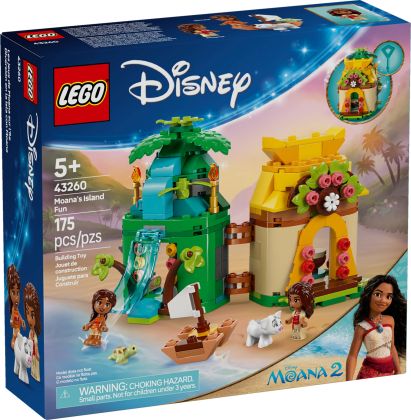 LEGO Disney 43260 L'île de Vaiana miniature