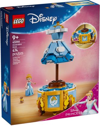 LEGO Disney 43266 La robe de Cendrillon