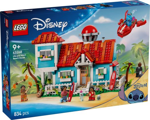 LEGO Disney 43268 La maison sur la plage de Lilo et Stitch
