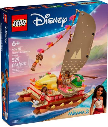 LEGO Disney 43270 Le bateau d’aventure de Vaiana