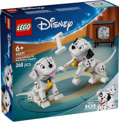 LEGO Disney 43271 Lucky & Penny 101 Dalmatians Puppies