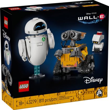 LEGO Disney 43279 Wall-E & Eve