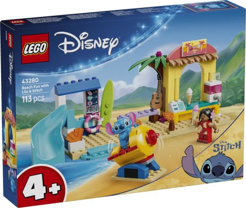 LEGO Disney 43280 Beach Fun with Lilo & Stitch