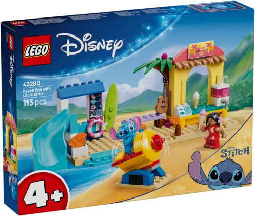 LEGO Disney 43280 Jeux de plage avec Lilo et Stitch