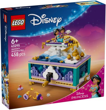 LEGO Disney 43295 La boîte à bijoux de Jasmine