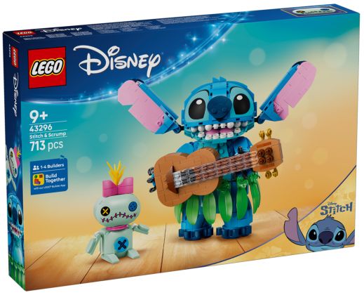 LEGO Disney 43296 Stitch et Scrump