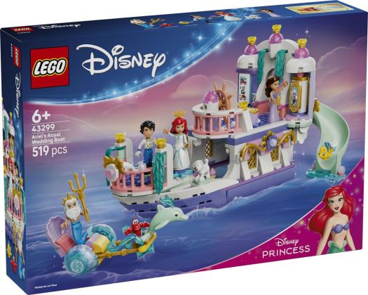 LEGO Disney 43299 Ariel's Royal Wedding Boat