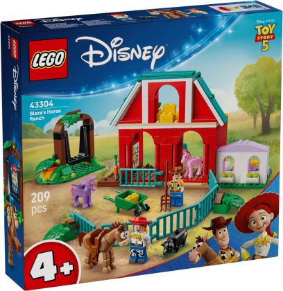 LEGO Disney 43304 Le ranch de Blaze (Toy Story 5)