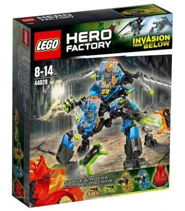 LEGO Hero Factory 44028 Le Robot 2 en 1 de Surge et Rocka