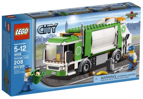 LEGO City 4432 Le camion-poubelle