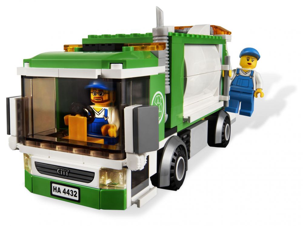 LEGO City - 4432 - Jeu de Construction - Le Camion-Poubelle