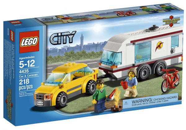LEGO City 4435 La voiture et sa caravane