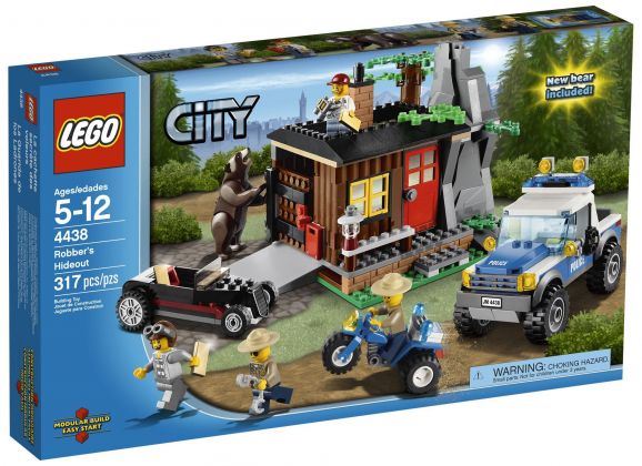 LEGO City 4438 La cachette secrète des voleurs