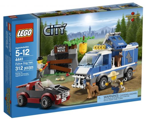 LEGO City 4441 Le fourgon du chien de police