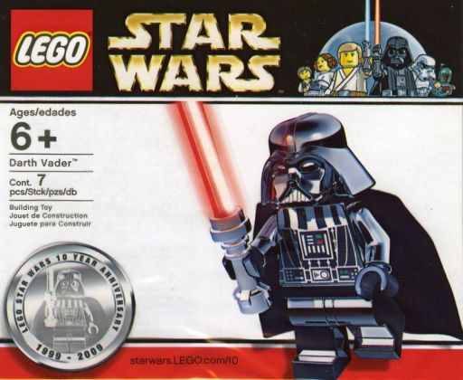 LEGO Star Wars 4547551 Dark Vador Chrome 