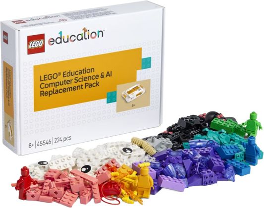 LEGO Education 45546 Pack de remplacement Kit Informatique & IA 8+