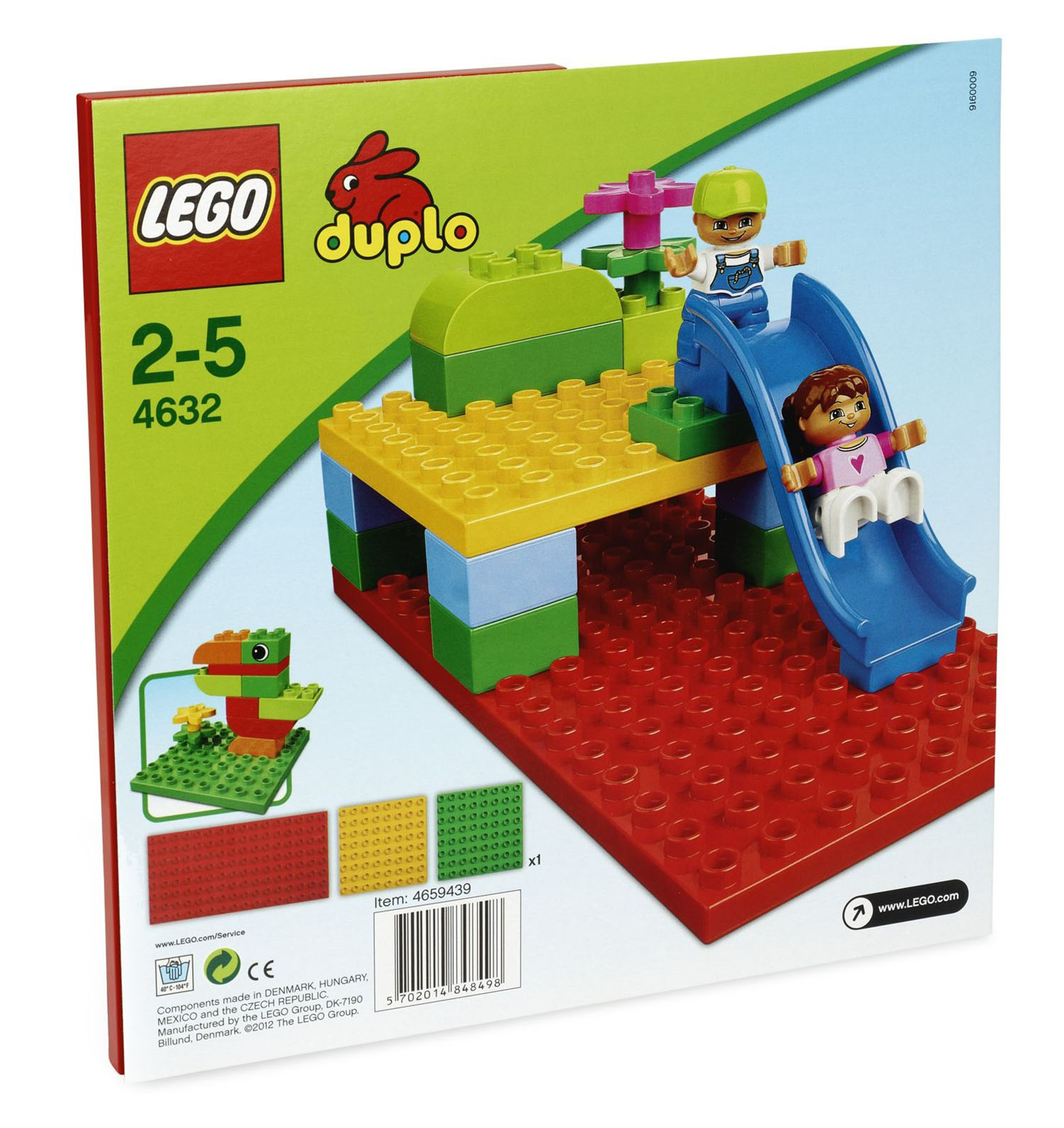 LEGO Duplo 4632 pas cher, Plaques de construction