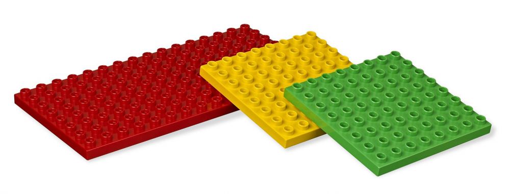 LEGO Duplo 4632 pas cher, Plaques de construction