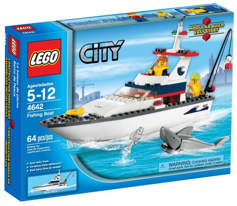LEGO City 4642 Le bateau de pêche