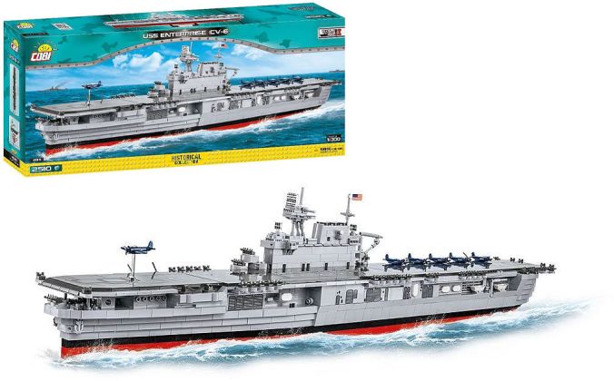 COBI Collection Historique (Historical Collection) 4815 USS Enterprise (CV-6)
