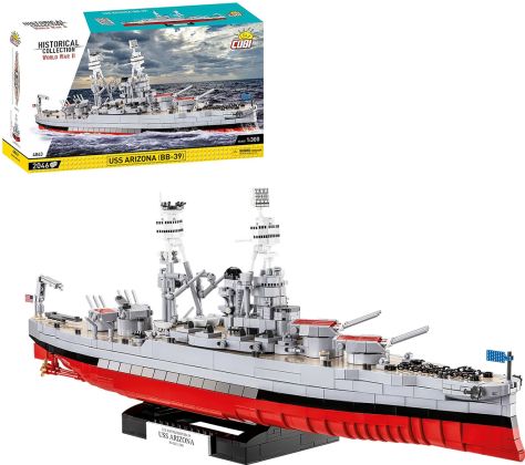 COBI Collection Historique (Historical Collection) 4843 USS Arizona (BB-39)