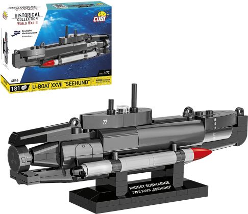 COBI Collection Historique (Historical Collection) 4846 U-Boat XXVII Seehund