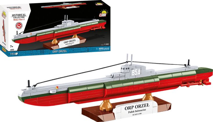 COBI Collection Historique (Historical Collection) 4855 ORP Orzeł
