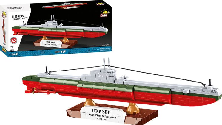 COBI Collection Historique (Historical Collection) 4856 ORP Sęp