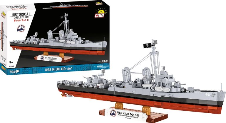 COBI Collection Historique (Historical Collection) 4866 USS KIDD
